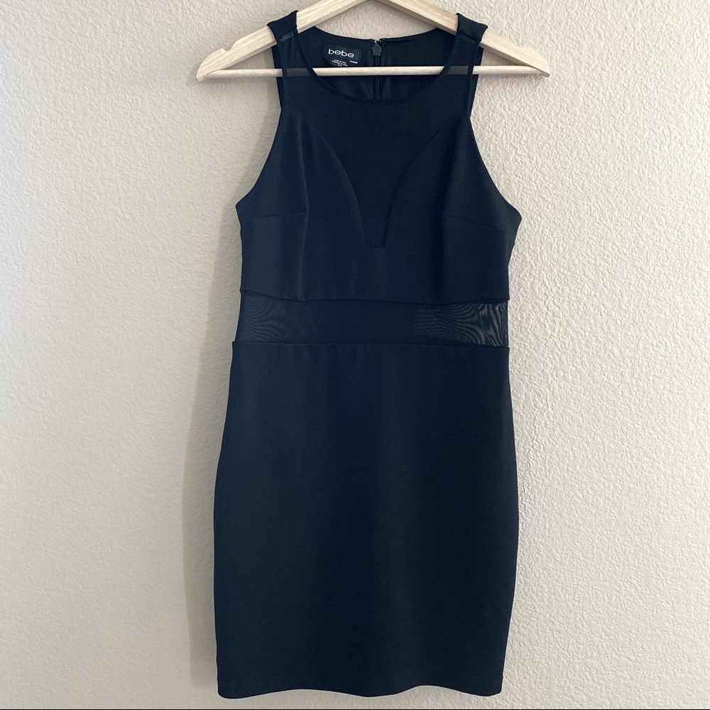 bebe Black Mini Dress